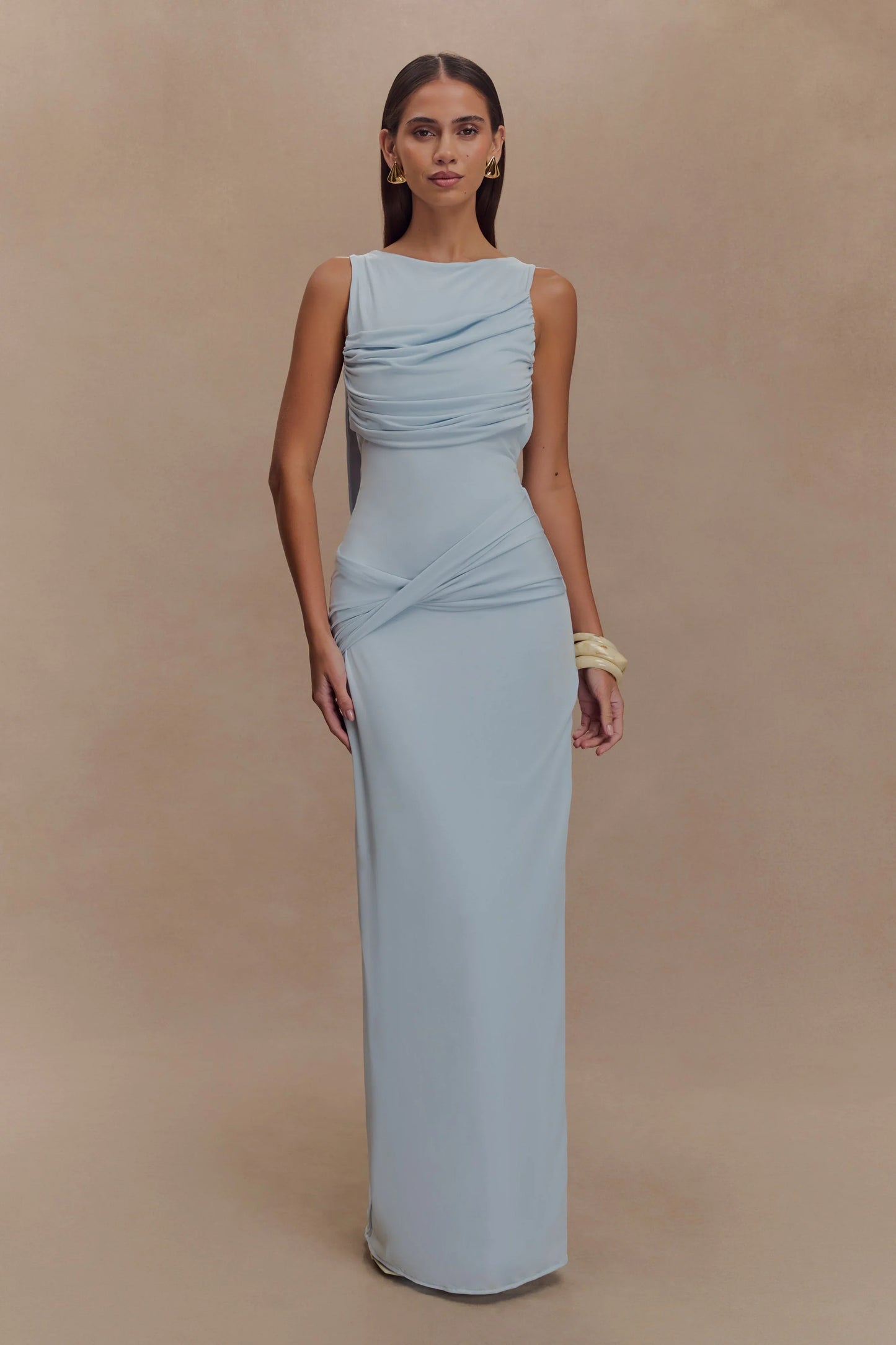 Philippa - Drape Maxi Dress