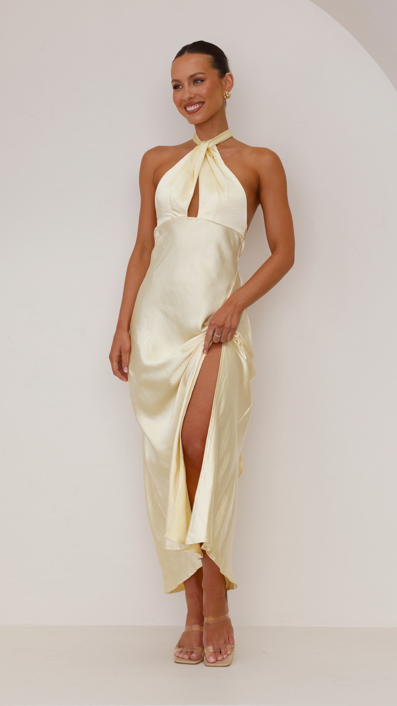Vesta - Halter Maxi Dress
