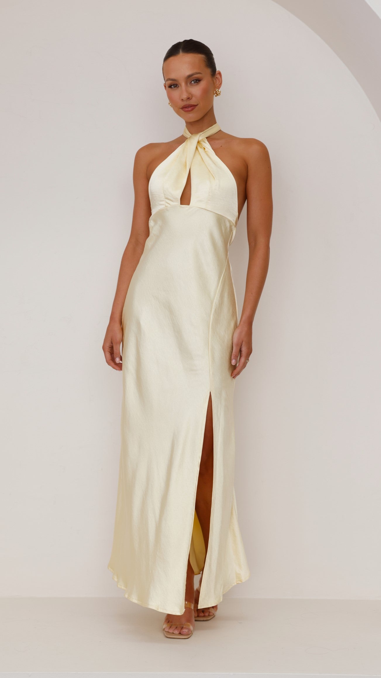 Vesta - Halter Maxi Dress