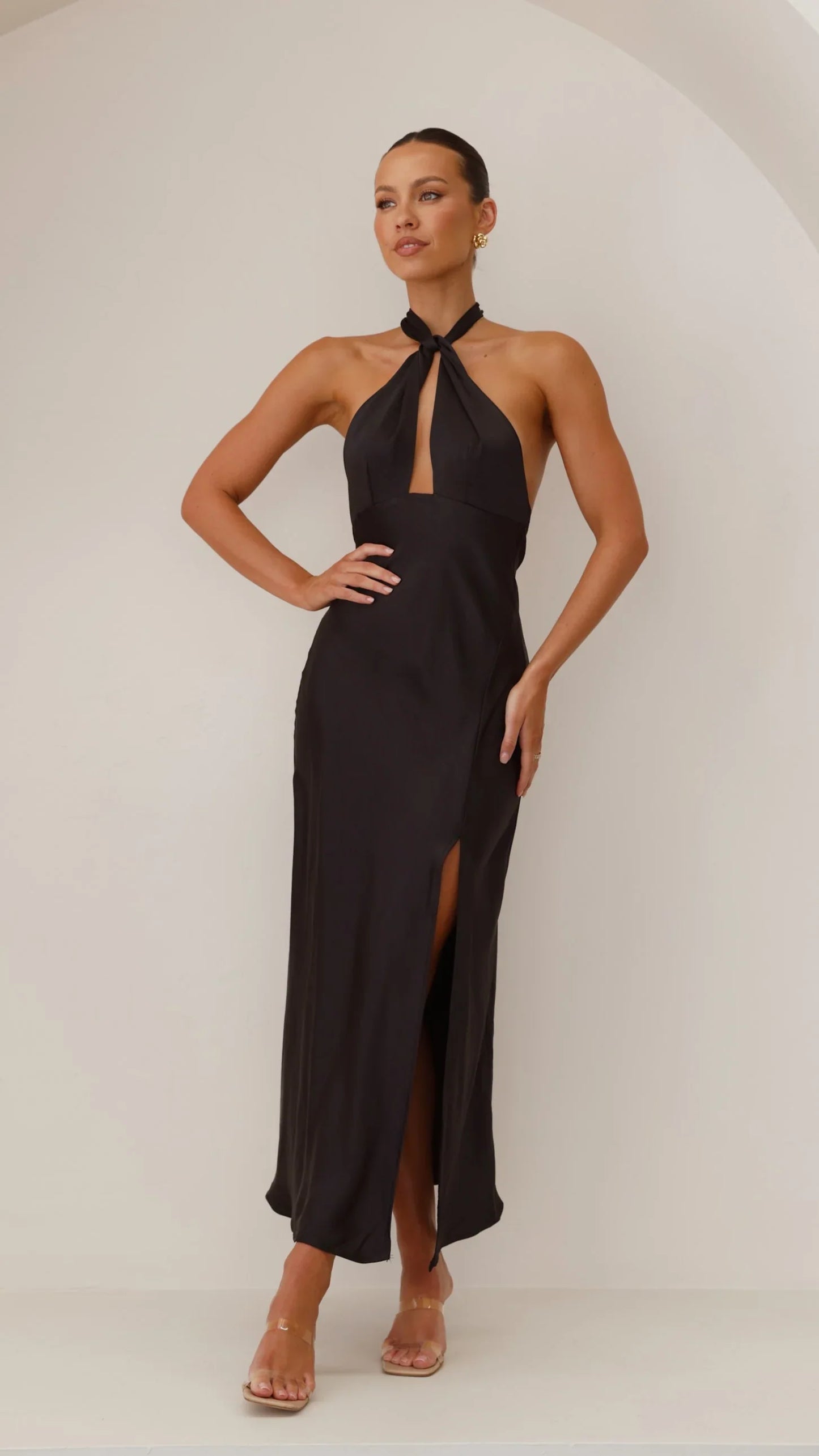 Vesta - Halter Maxi Dress