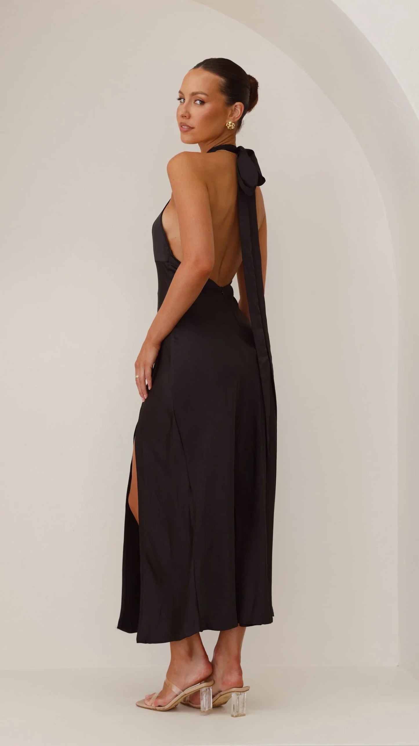 Vesta - Halter Maxi Dress