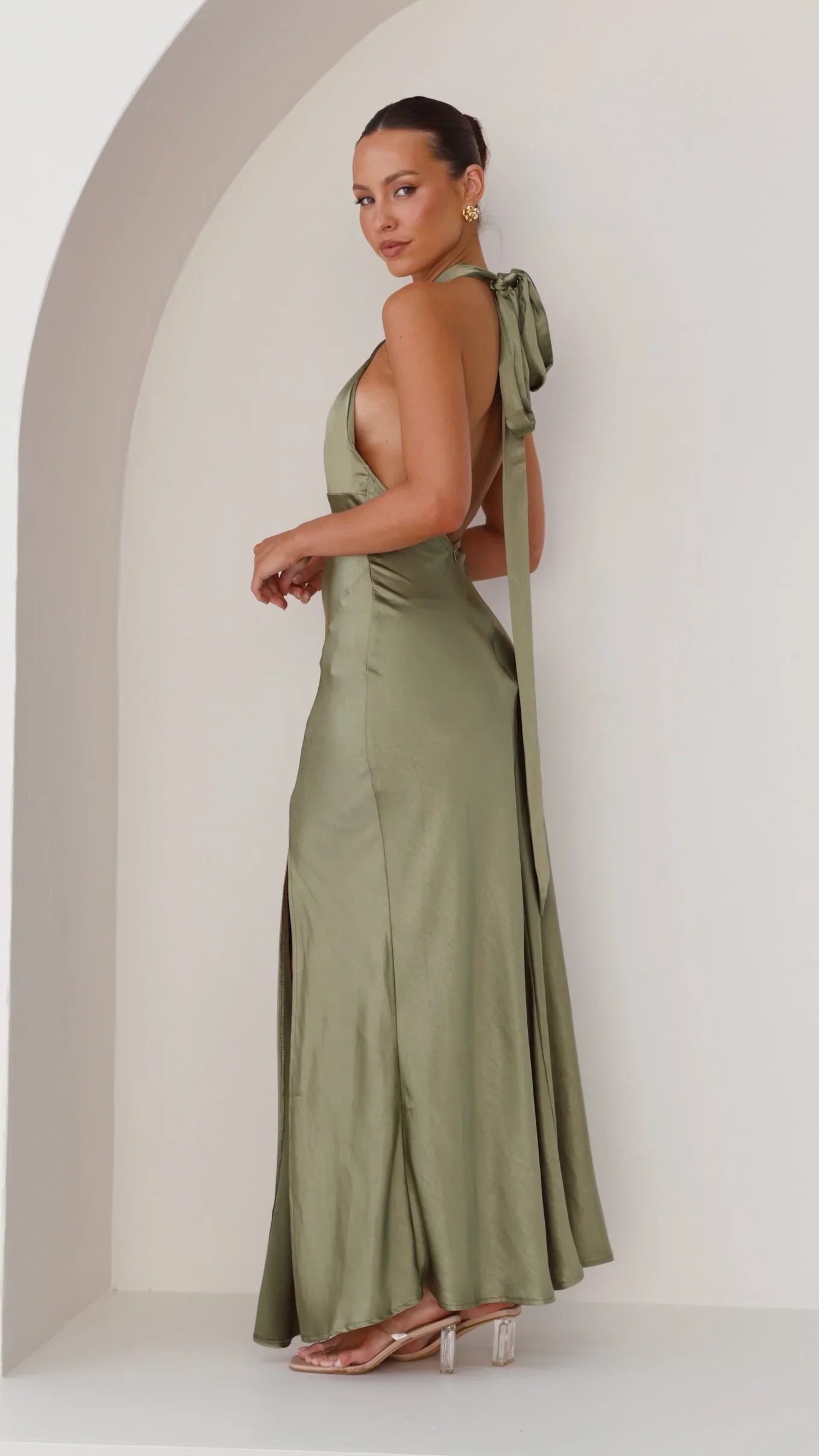 Vesta - Halter Maxi Dress