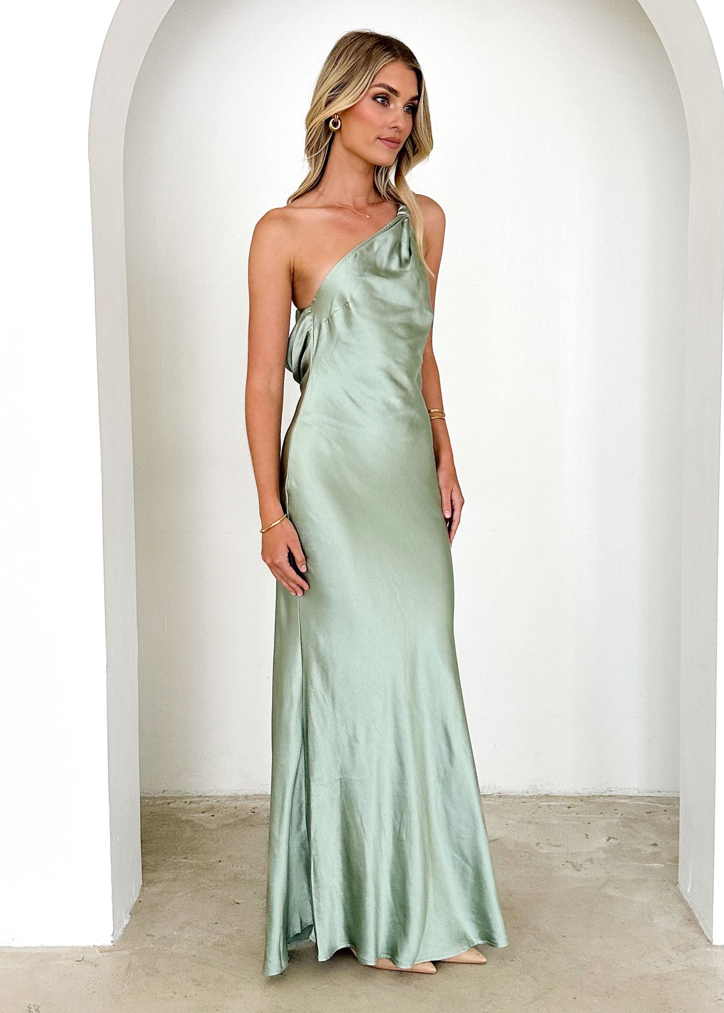 Juno - One-Shoulder Maxi Dress