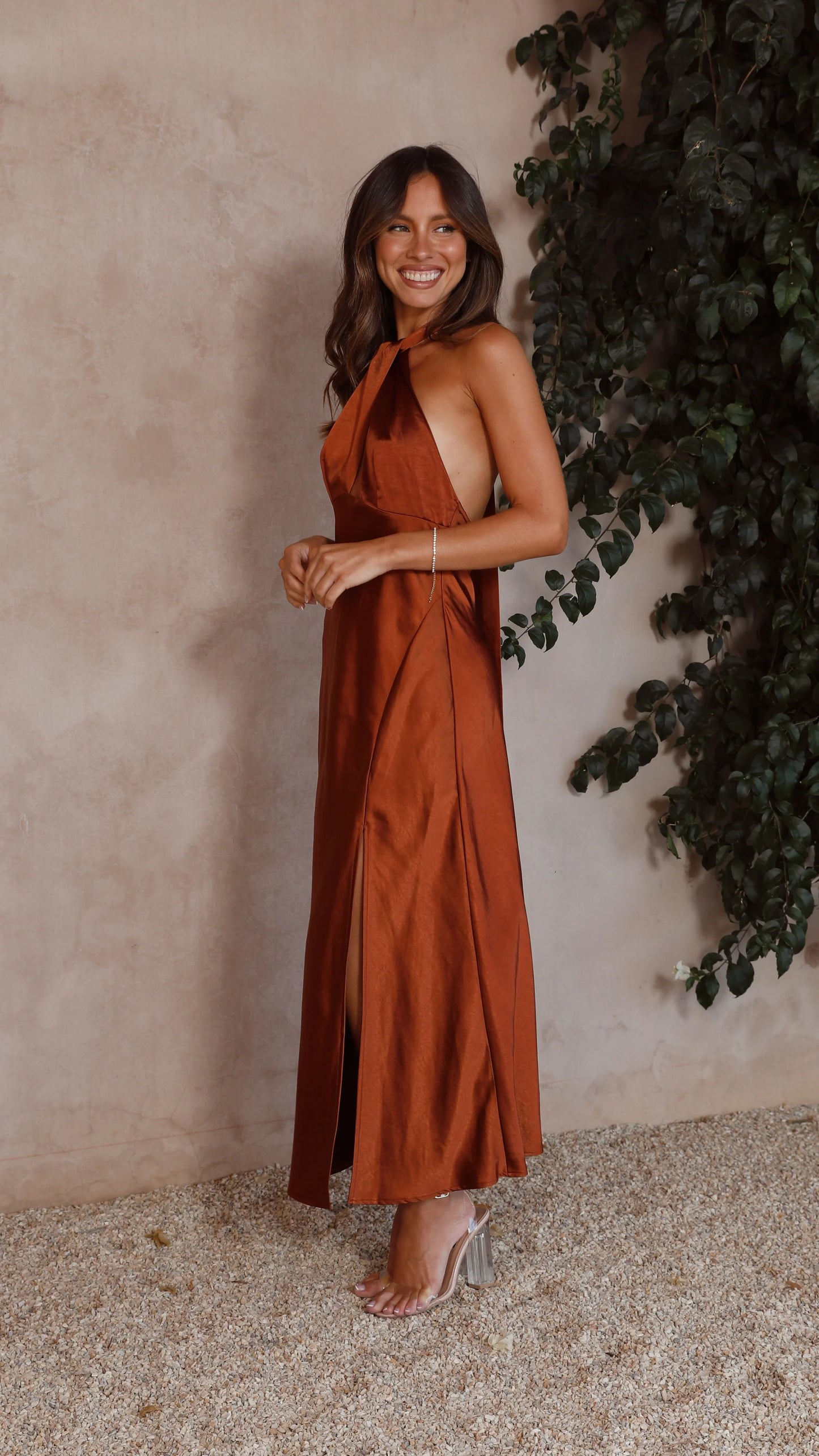 Vesta - Halter Maxi Dress
