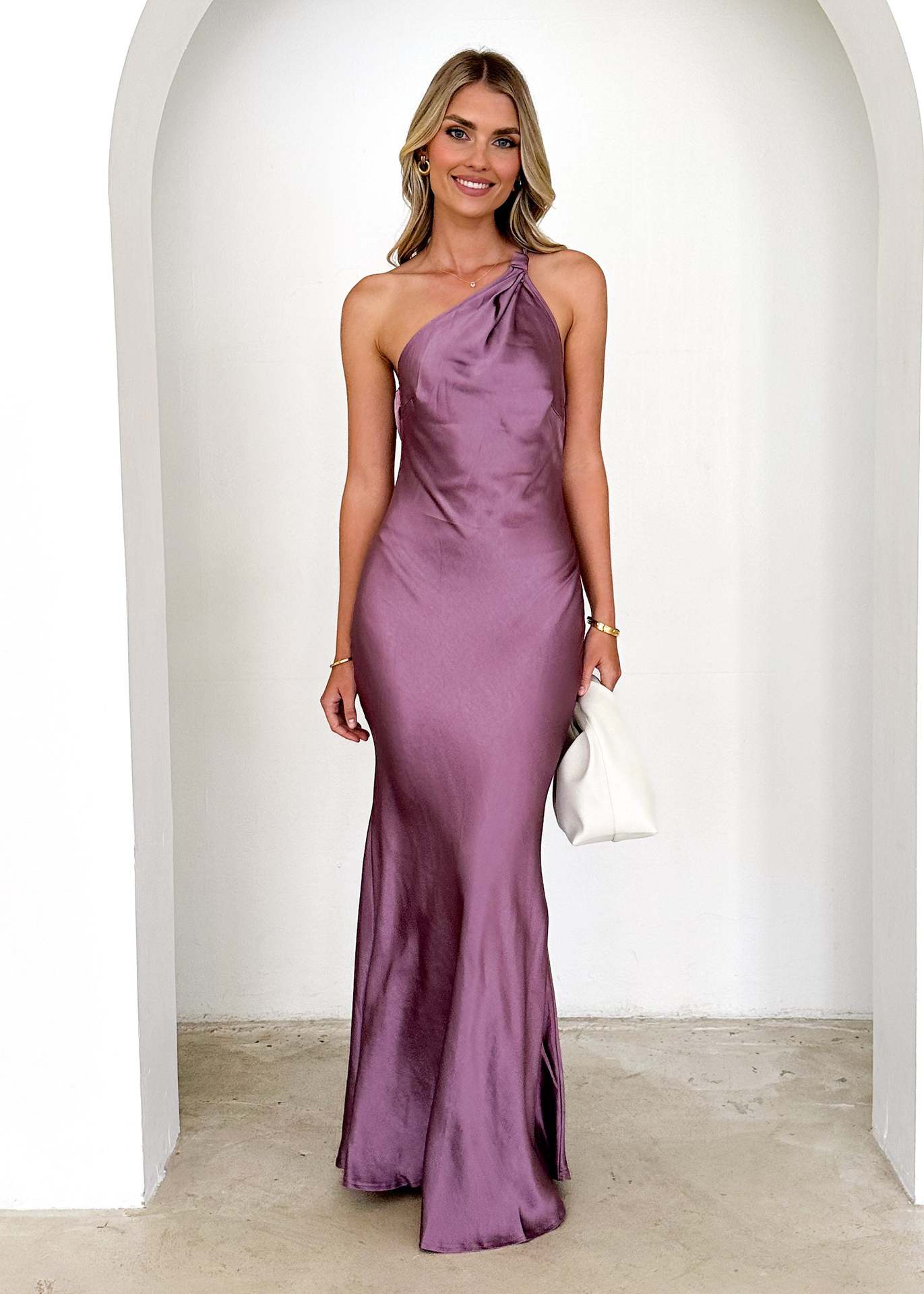 Juno - One-Shoulder Maxi Dress