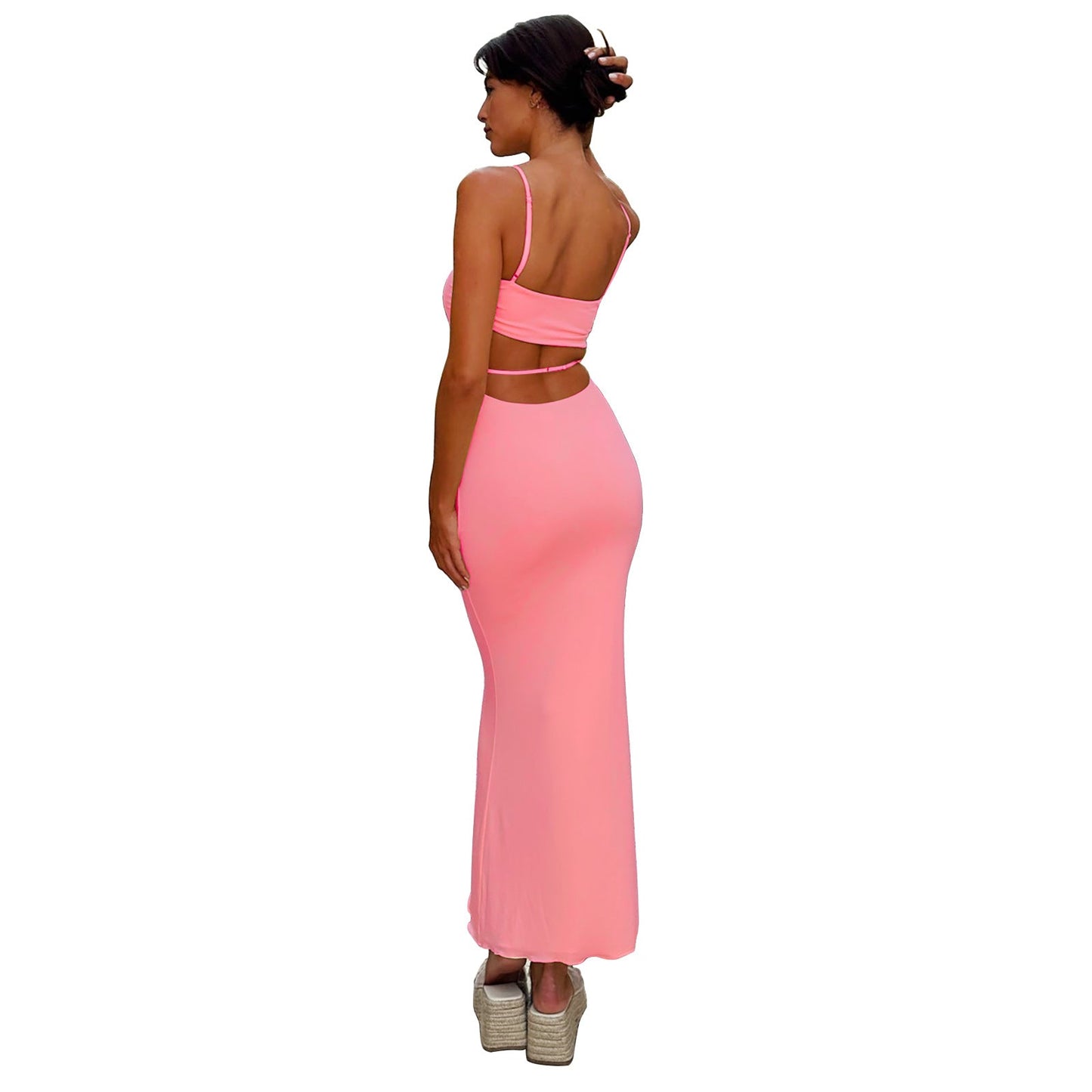 Persephone - Backless Maxi Dress