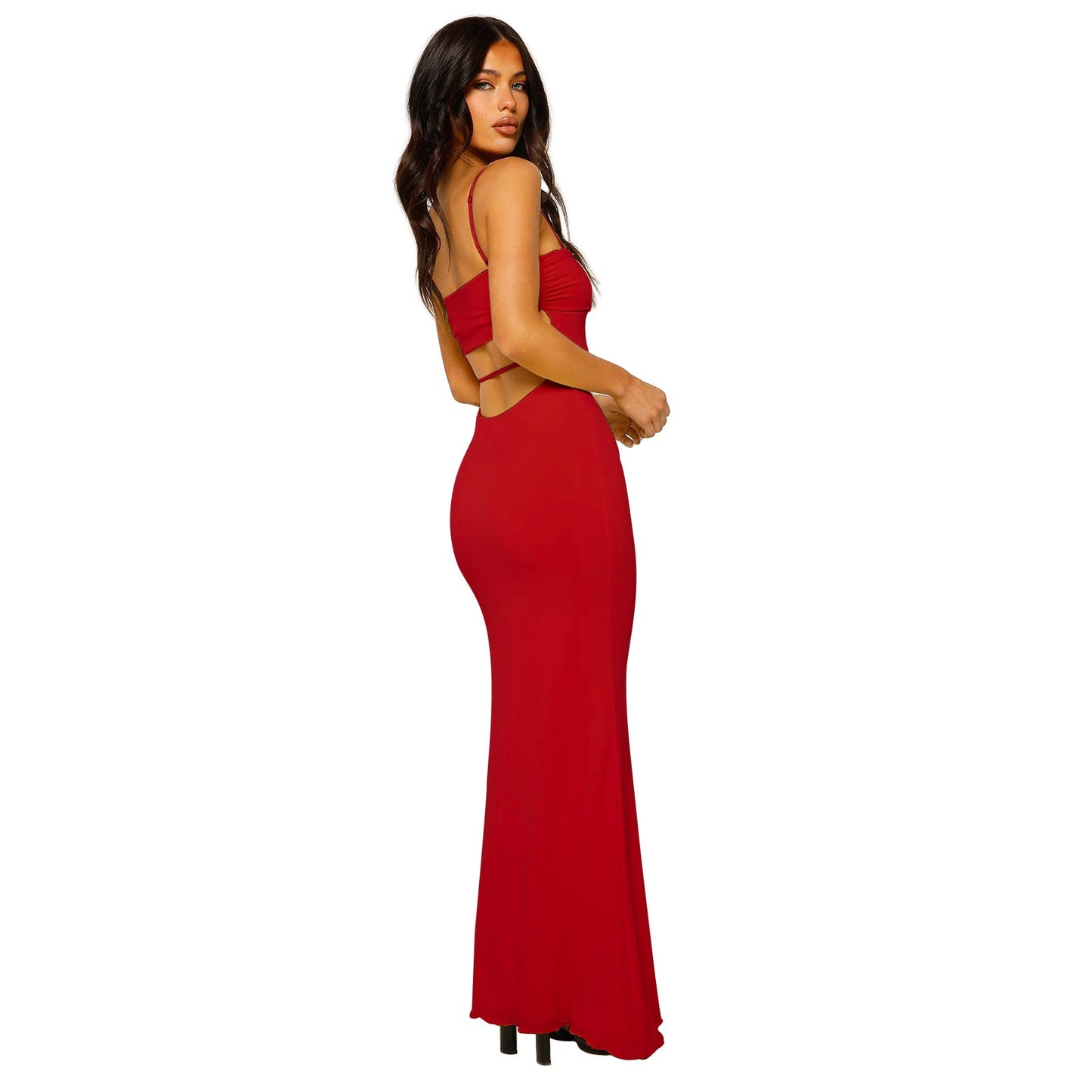 Persephone - Backless Maxi Dress