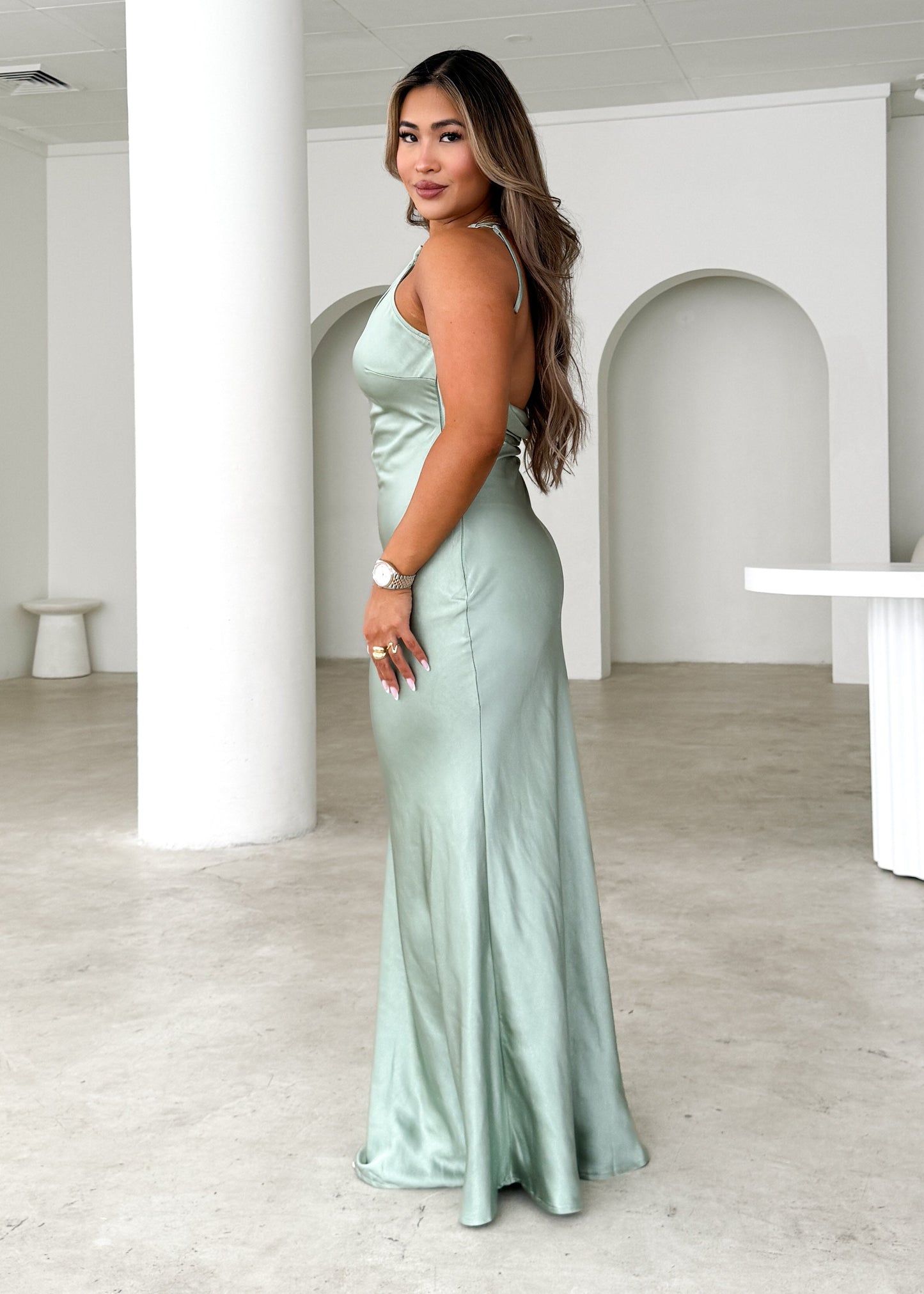 Juno - One-Shoulder Maxi Dress