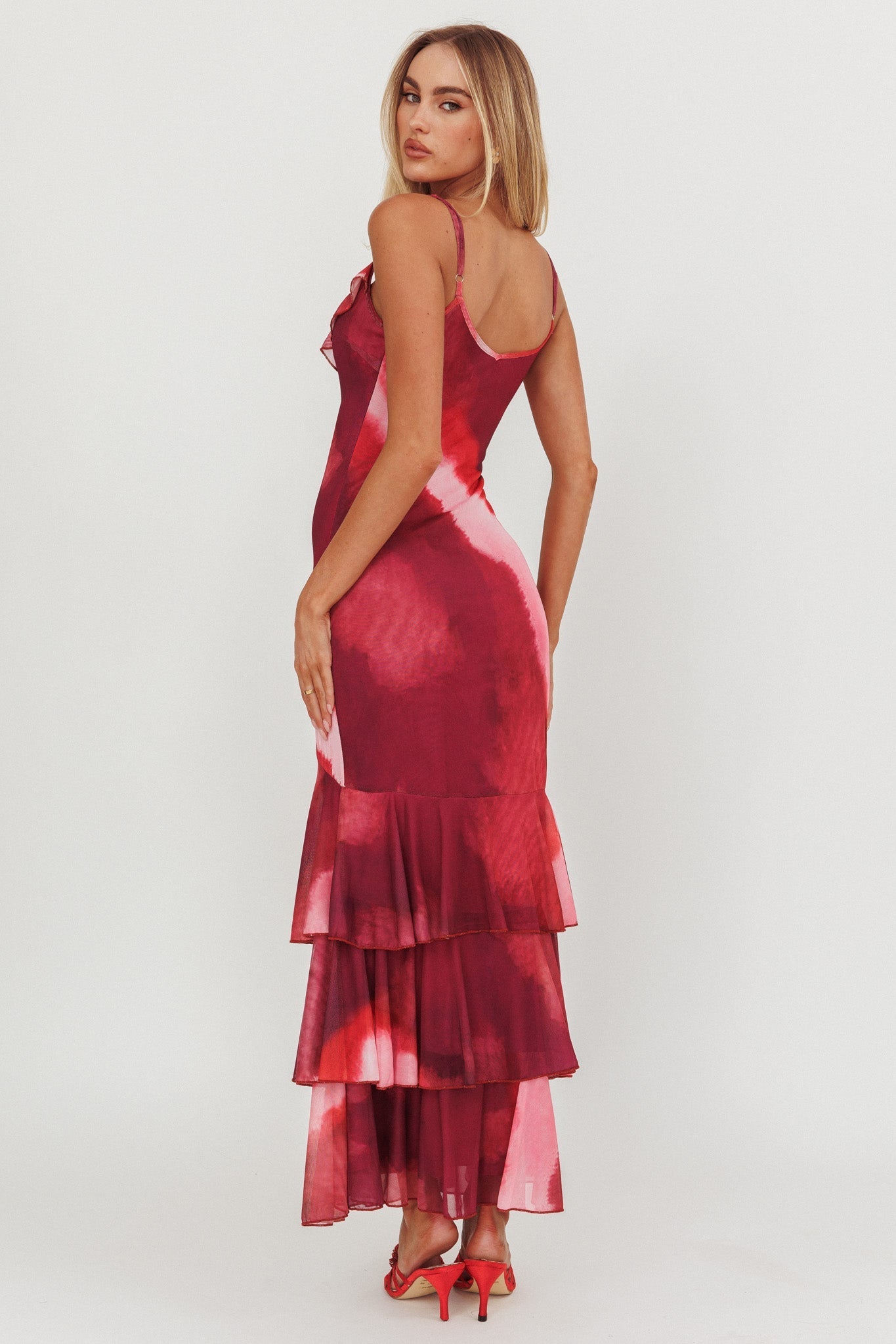Hestia - Ruffled Maxi Dress