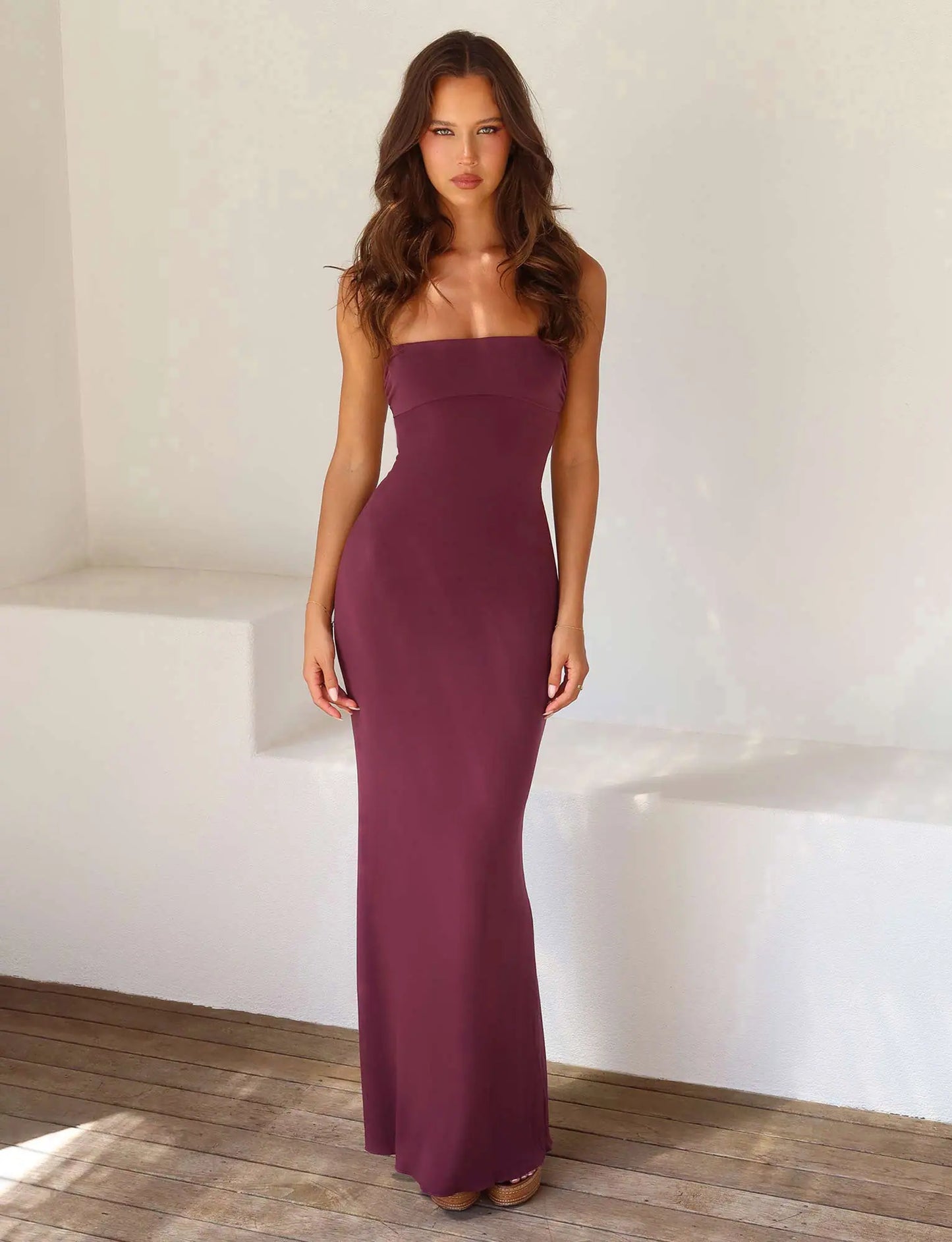Persephone - Backless Maxi Dress