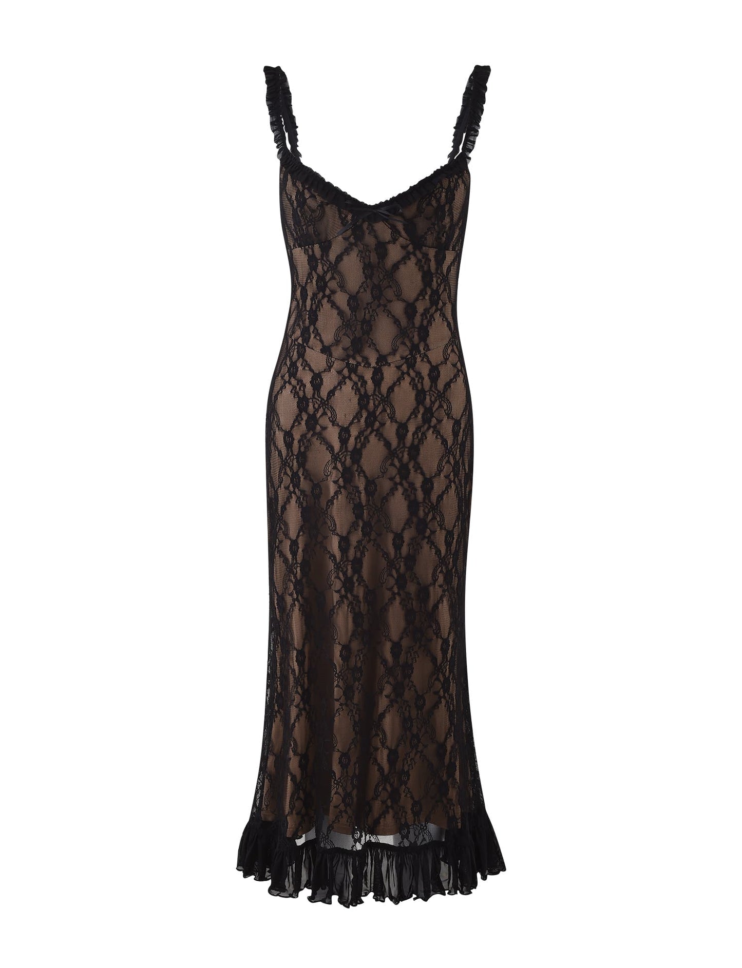 Naomi - Lace Midi Dress
