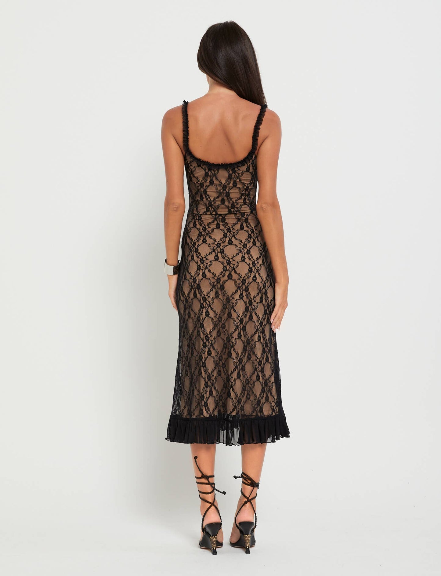 Naomi - Lace Midi Dress