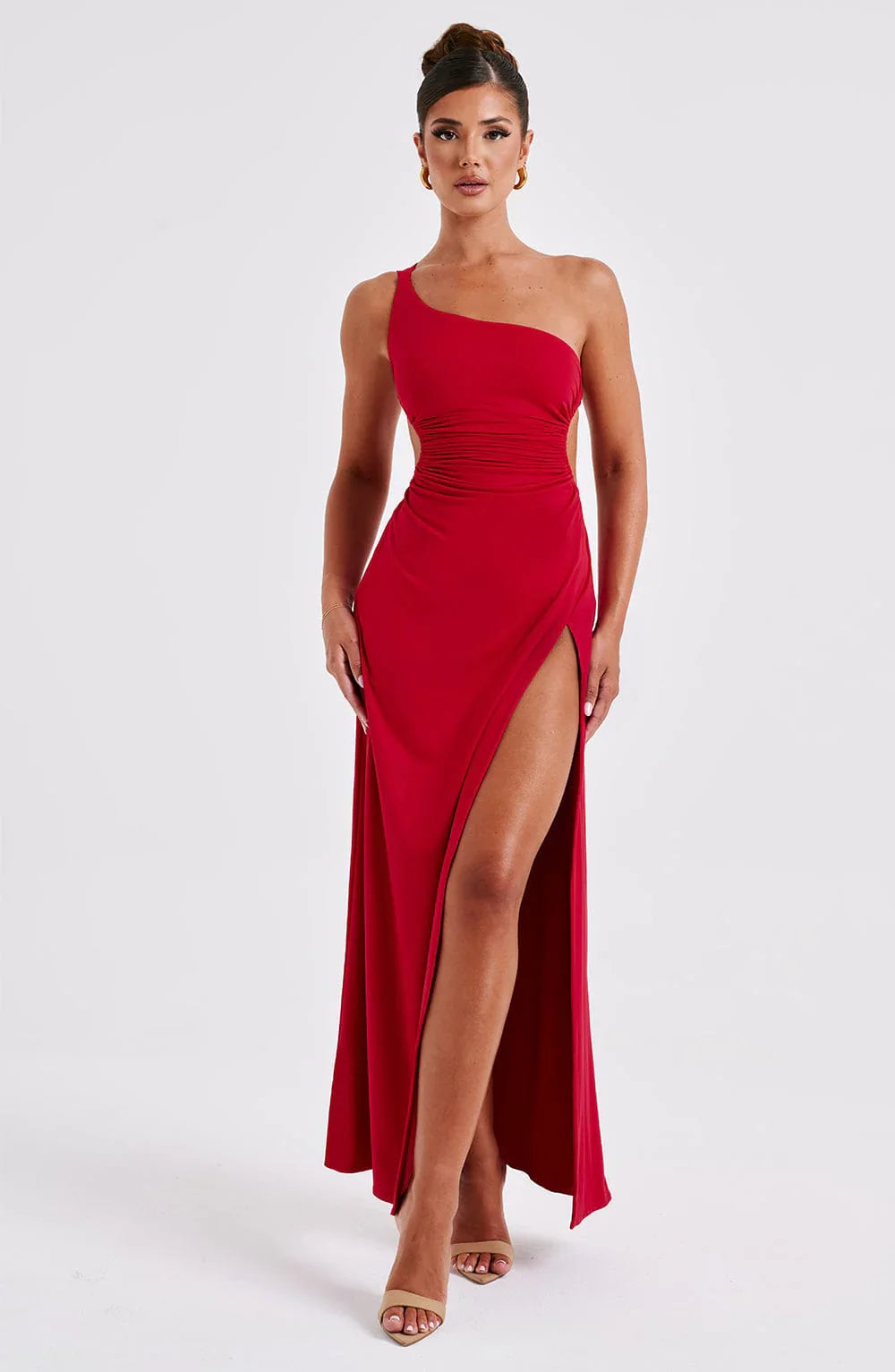 Aveline - Twist-Back Maxi Dress