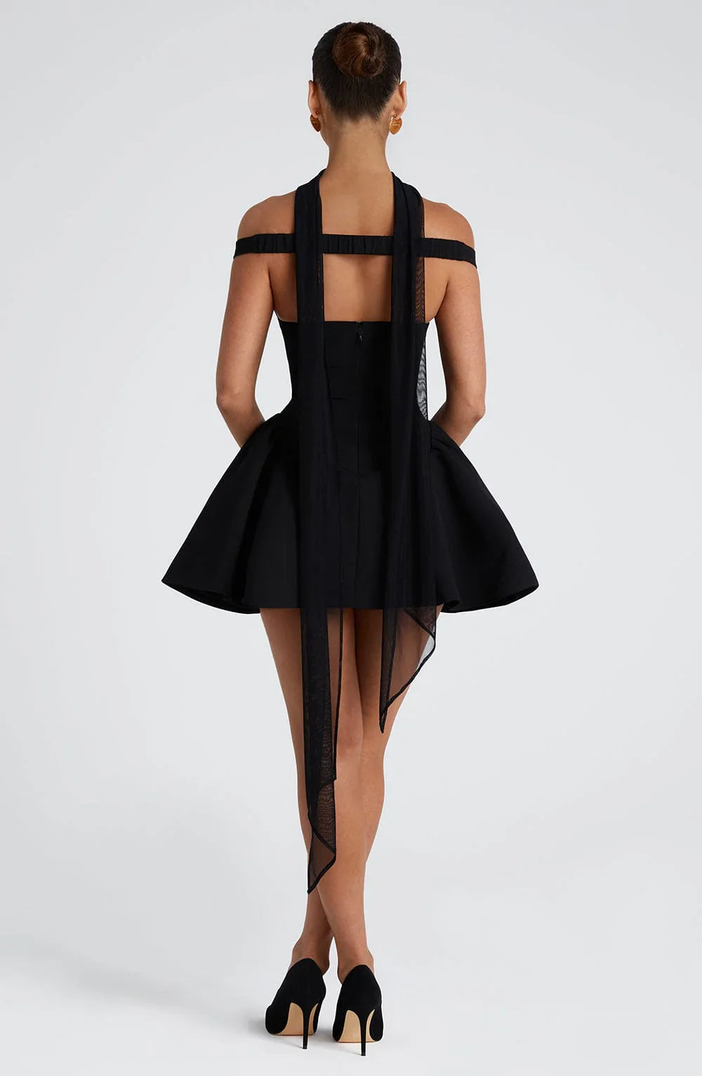 Genevieve - Off-Shoulder Mini Dress