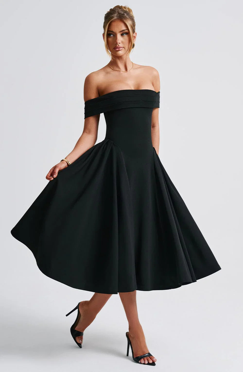 Minerva - Effortlessly Elegant Midi Dress