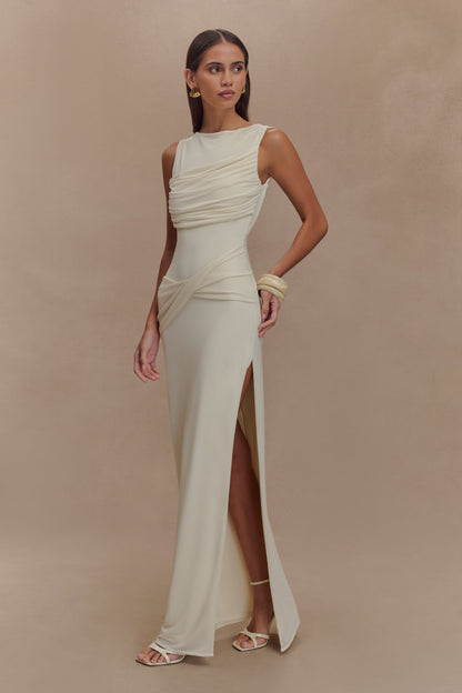 Philippa - Drape Maxi Dress