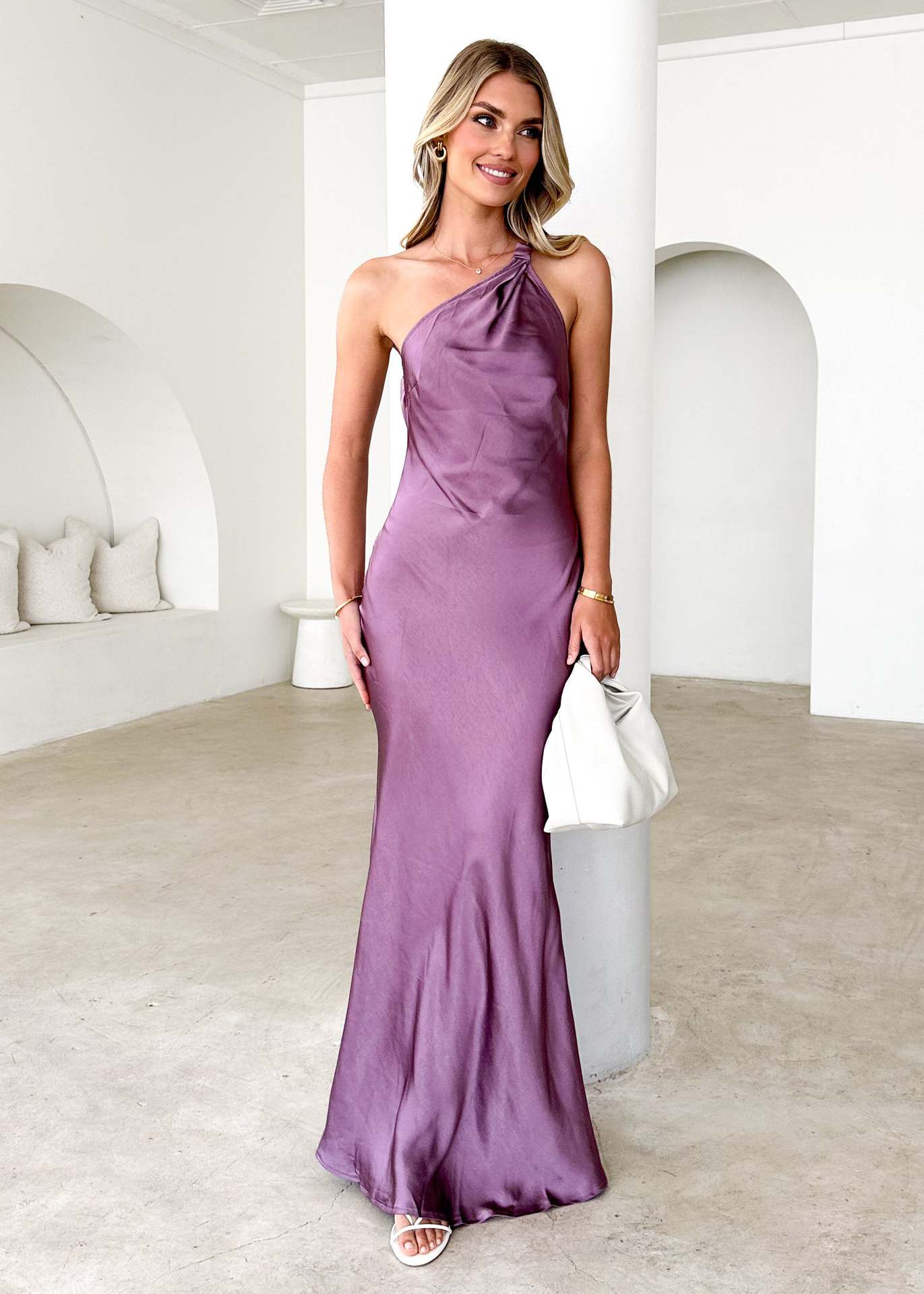 Juno - One-Shoulder Maxi Dress