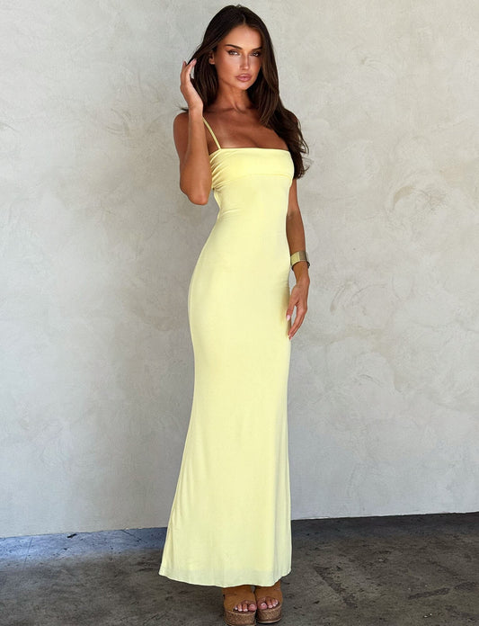 Persephone - Backless Maxi Dress