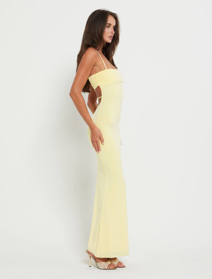 Persephone - Backless Maxi Dress
