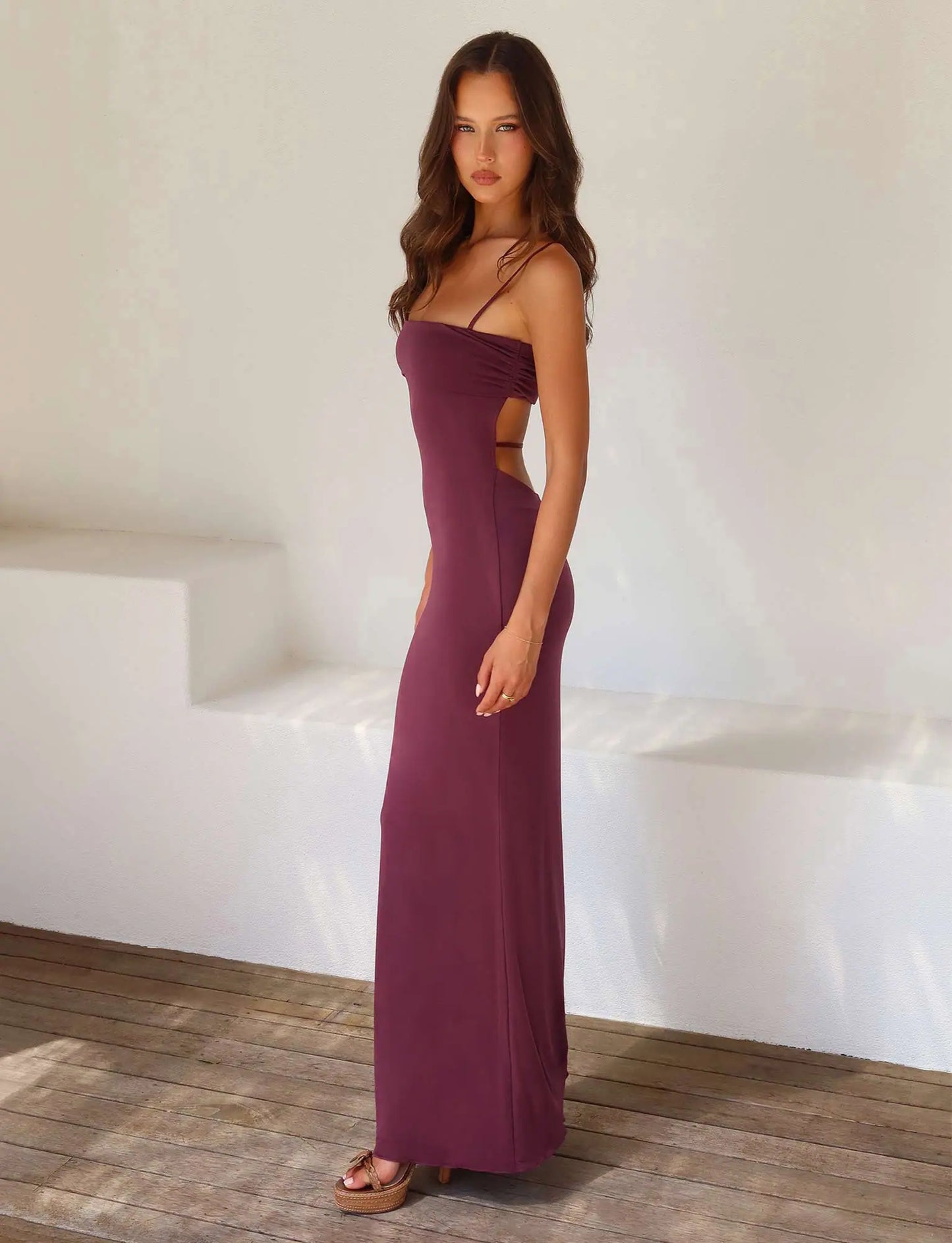 Persephone - Backless Maxi Dress
