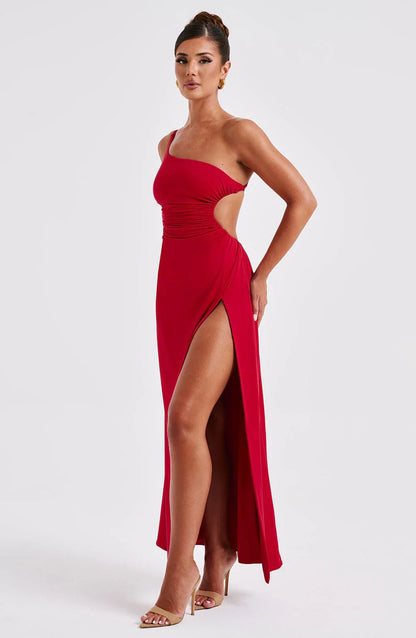 Aveline - Twist-Back Maxi Dress